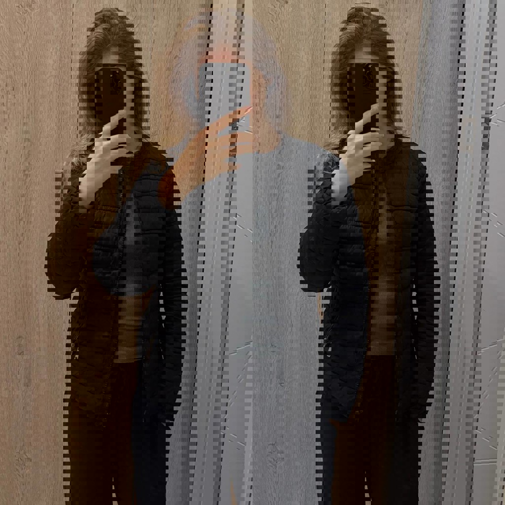 Женская стеганая куртка