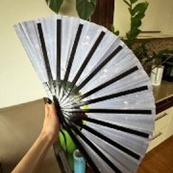 Складной блестящий веер - фото 4