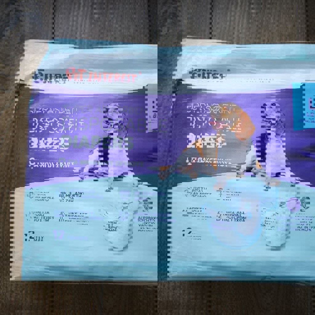 Памперс для собак (девочка) большой