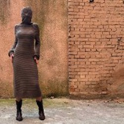 Шершавая платье - фото 4