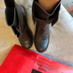 Кожанные полусапоги - фото 5