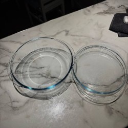 Стеклянная форма с крышкой для запекания - фото 2