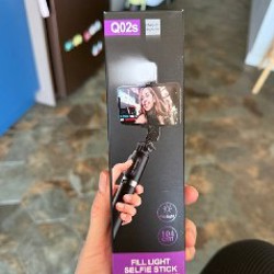 Универсальный штатив-монопод с кольцевой лампой - фото 2