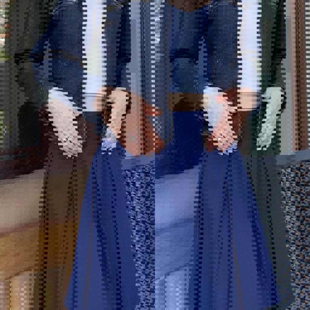 Джинсовый пиджак