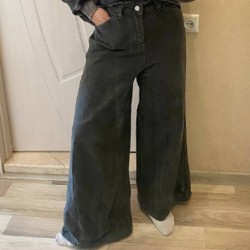 Джинсы-трубы - фото 2