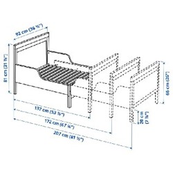Раздвижная кровать Икеа - фото 2