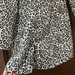 Плащ женский леопардовый - фото 4