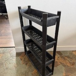 Полка пластиковая 4 яруса - фото 2