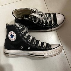 Кожаные кроссовки Converse - фото 4