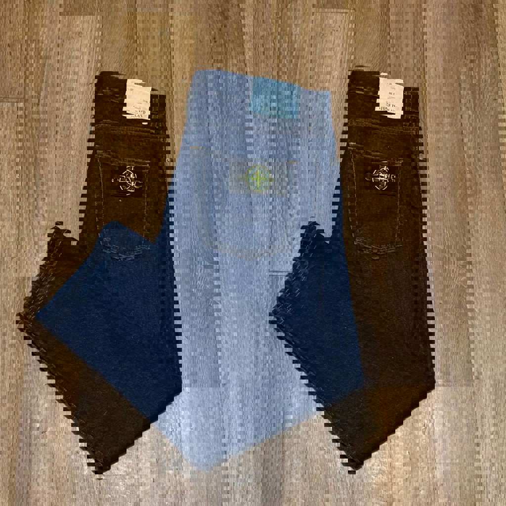 Широкие джинсы Stone Island