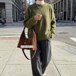 Свитер из тонкой шерсти - фото 5