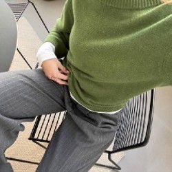 Свитер из тонкой шерсти - фото 6