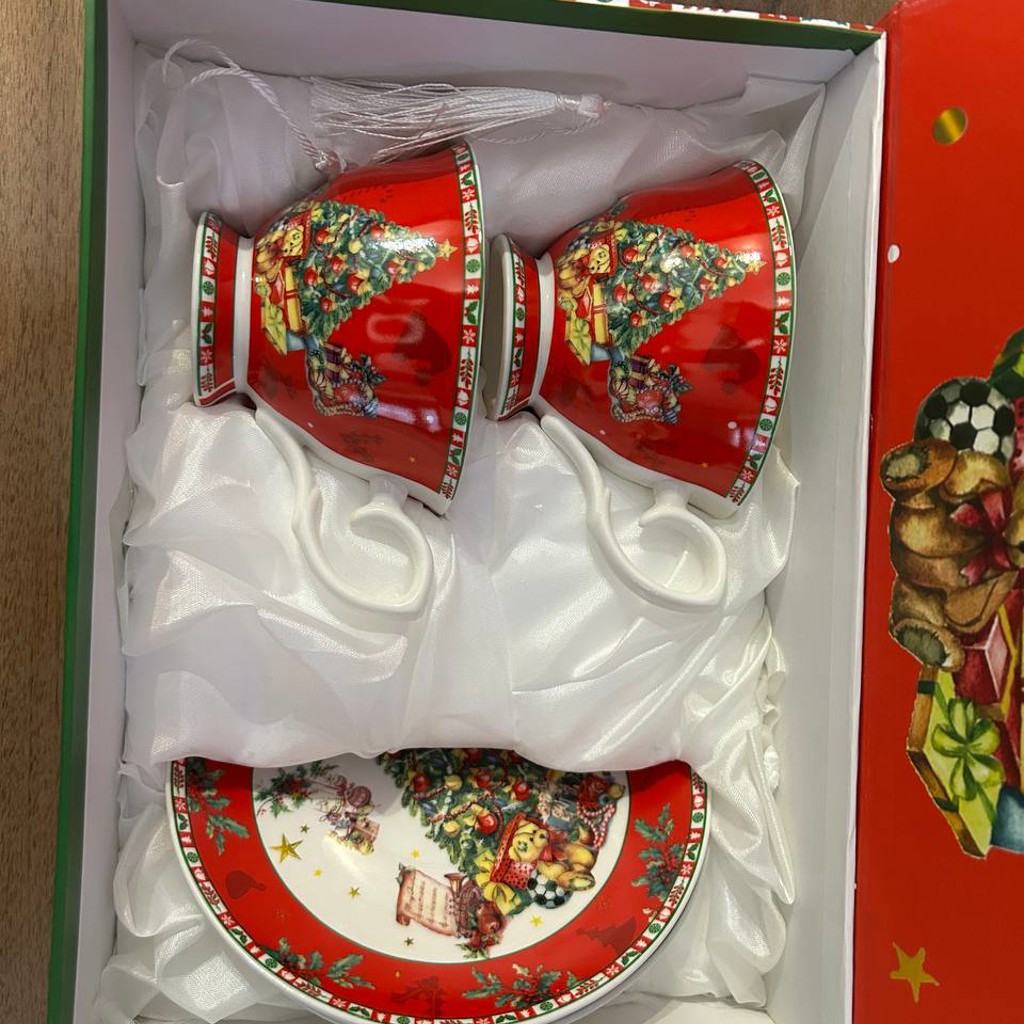 Новогодние чашки