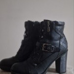 Кожаные ботинки Guess - фото 4