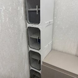 Полка металическая трехуровневая - фото 6