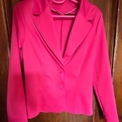 Пиджак приталеный цвета фуксия - фото 2