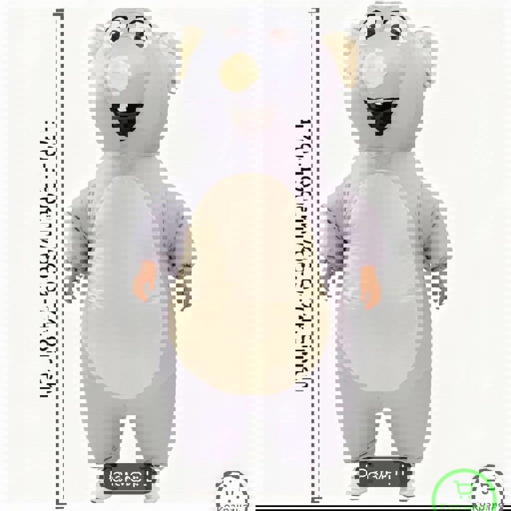 Надувной костюм крысы