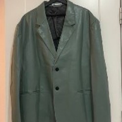 Пиджак из эко кожи Zara - фото 5