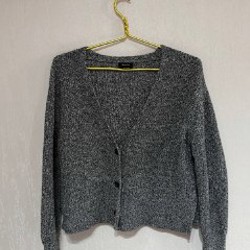 Серый кардиган - фото 1