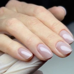 Маникюр обычный лак - фото 4