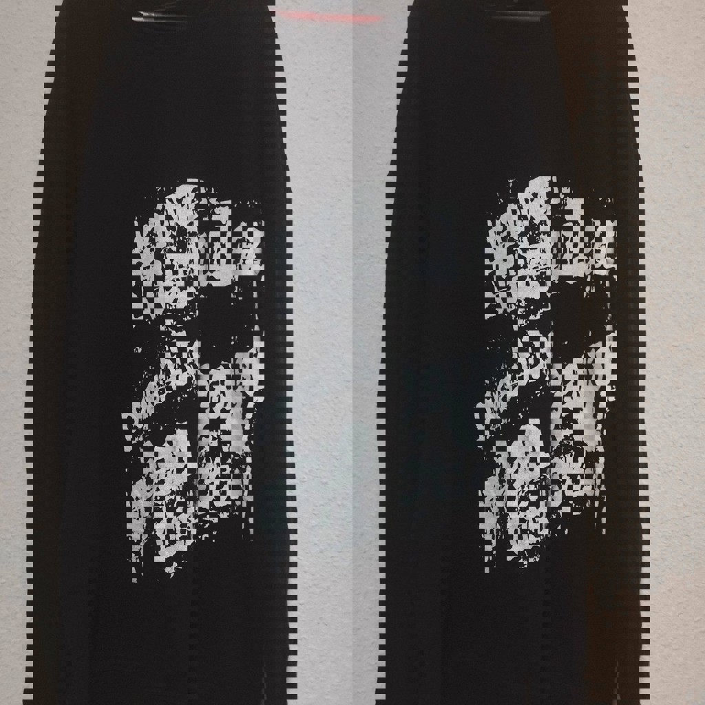 Свитшот с граффити принтом