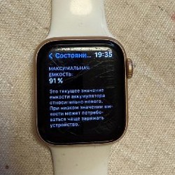 Apple Watch SE (1 Gen) 40mm Gold - фото 2