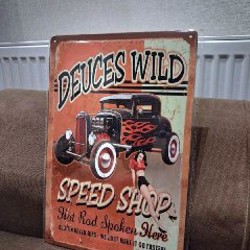 Гаражные ретро постеры - фото 4