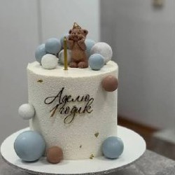 Украшение для торта, фиолетовые шары - фото 3