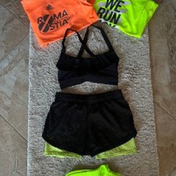 Футболка неон Nike - фото 1