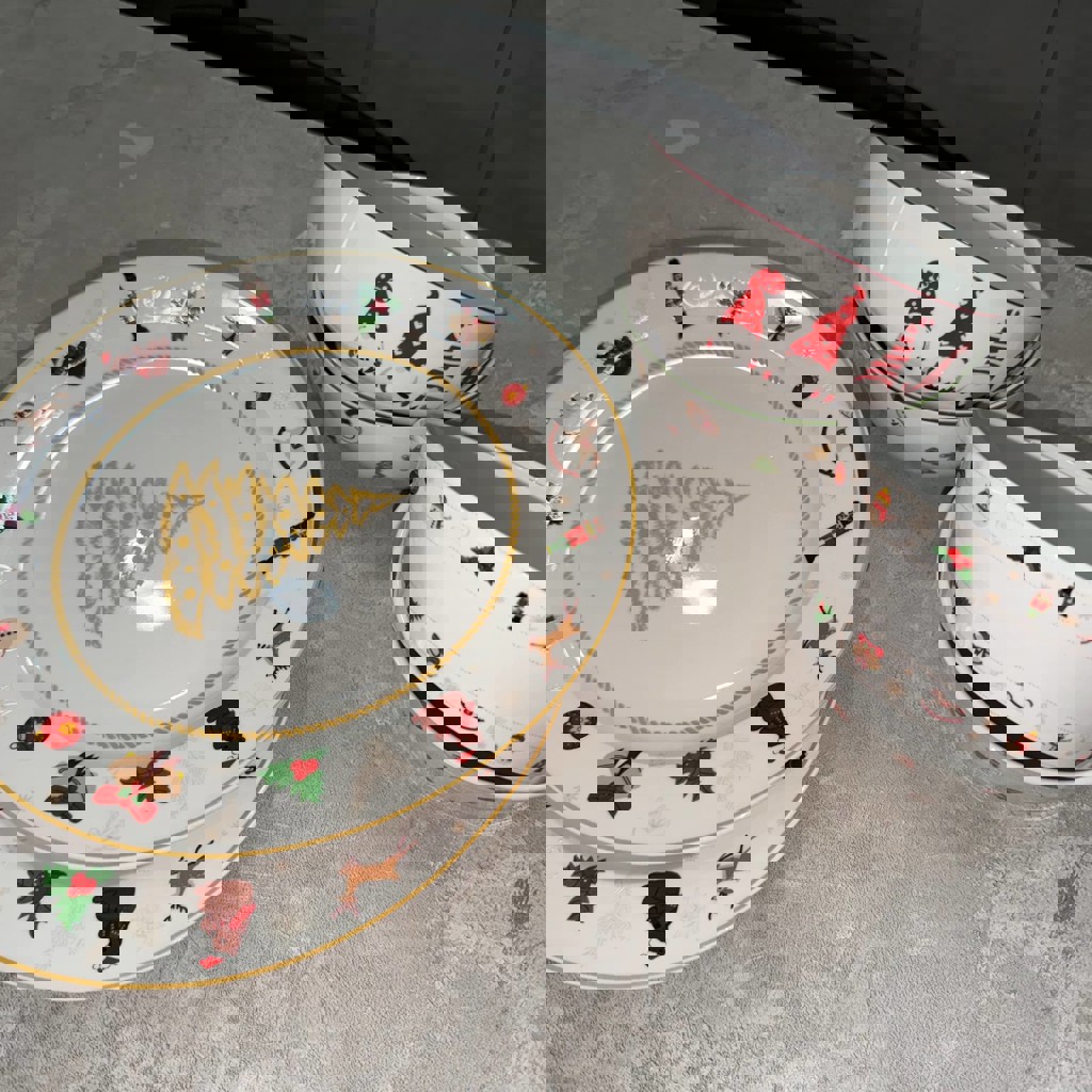 Новогодняя посуда