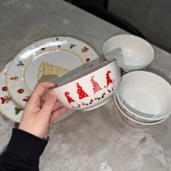 Новогодняя посуда - фото 2