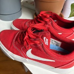 Кеды Nike SB Charge Canvas Mystic Red - фото 3