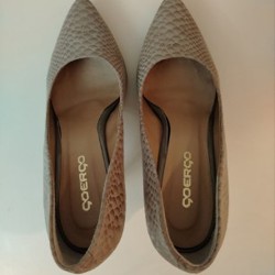 Бежевые туфли - фото 2