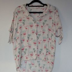 Рубашка сине-леопардовая - фото 4