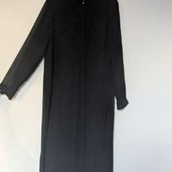 Длинное прозрачное платье-рубашка H&M - фото 2