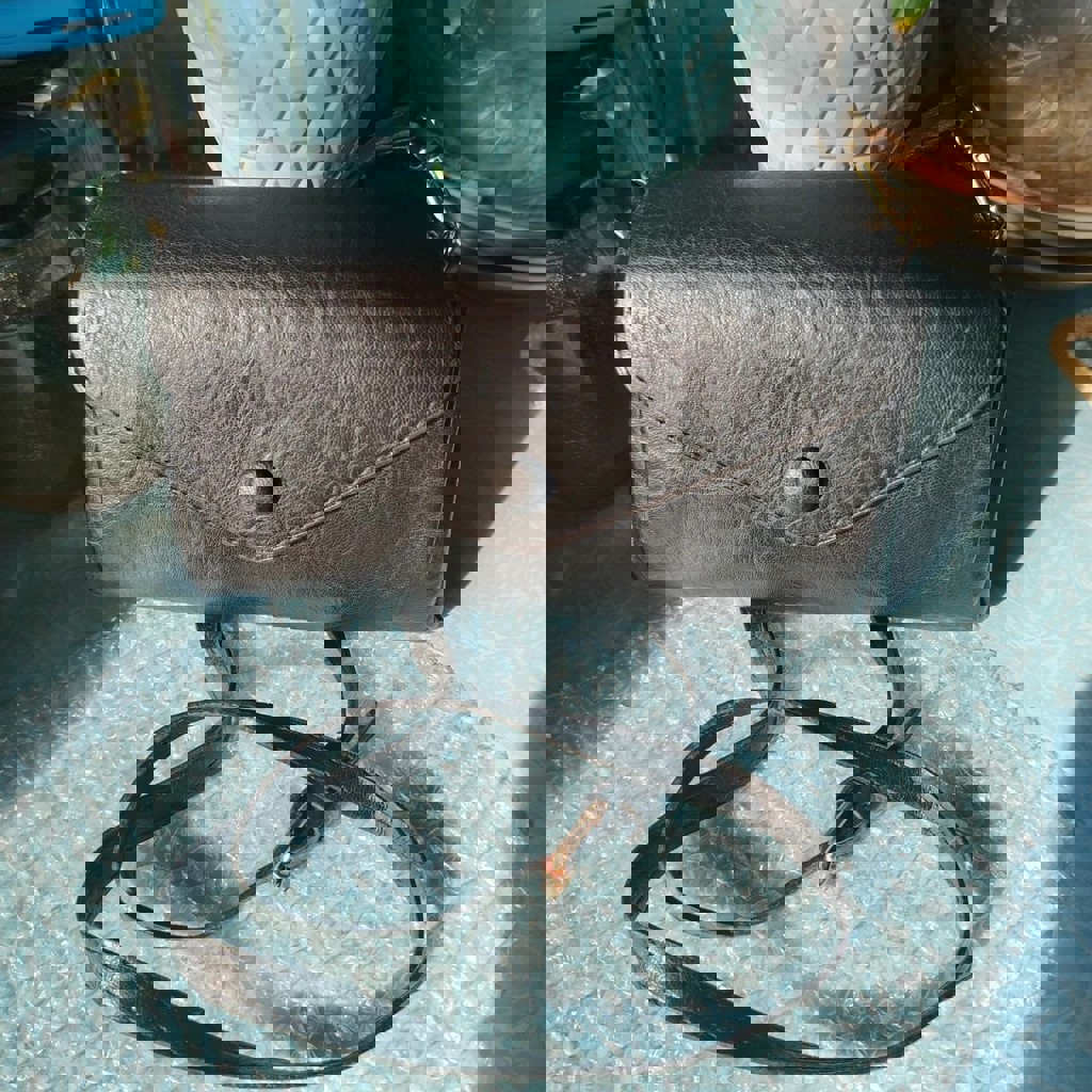 Черная мягкая сумка