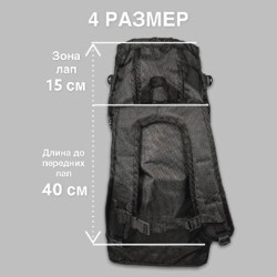 Сумка переноска / рюкзак для собак - фото 2