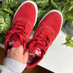 Кеды Nike SB Charge Canvas Mystic Red - фото 1