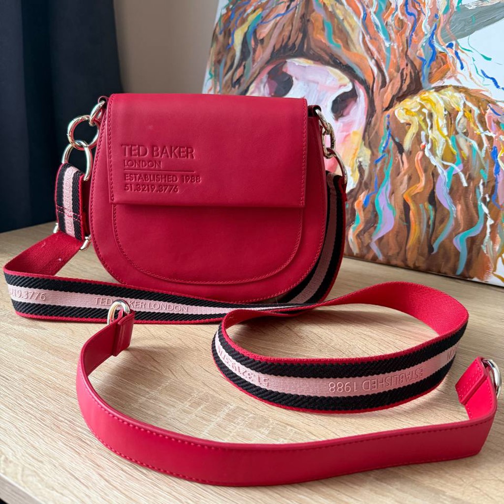 Сумка красная Ted Baker
