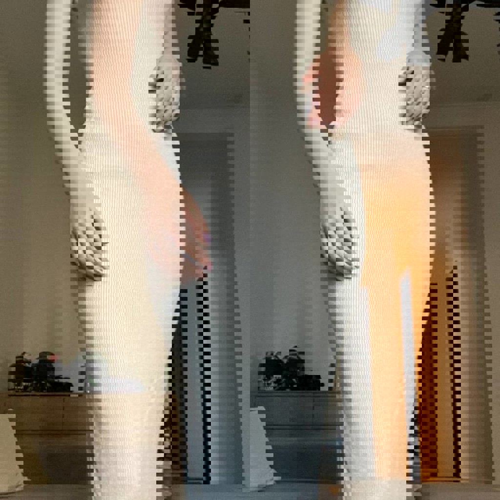 Бежевое платье Lime