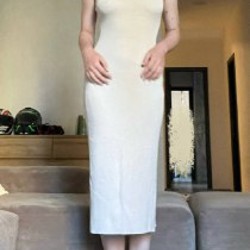 Бежевое платье Lime - фото 3