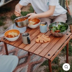 Складной деревянный походный стол ontrail - фото 4