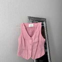 Топ корсет голубой - фото 3