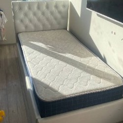 Кровать с мягким изголовьем - фото 3