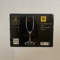 Бокалы для шампанского Wilmax Crystalline - фото 2