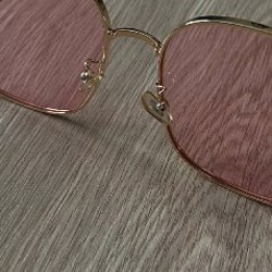 Очки с розовыми стёклами - фото 2