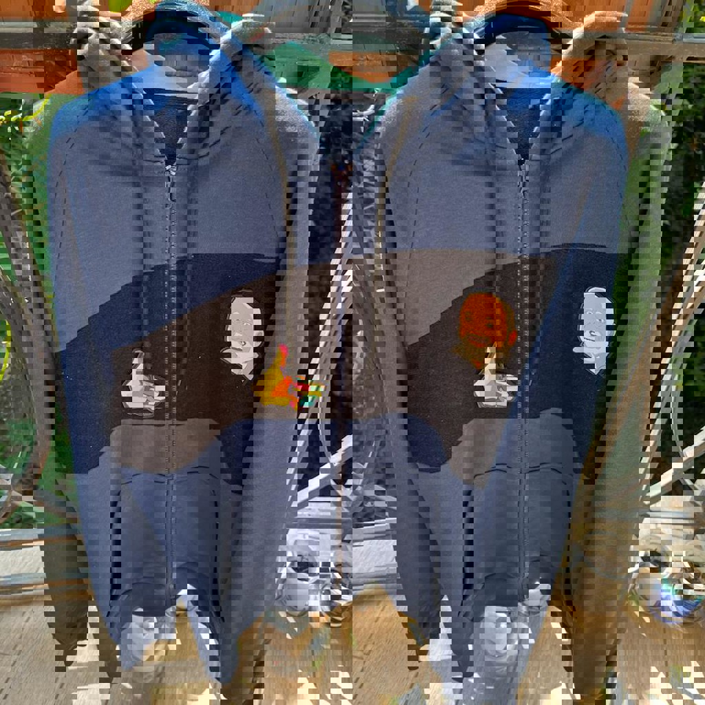 Худи со стикерами