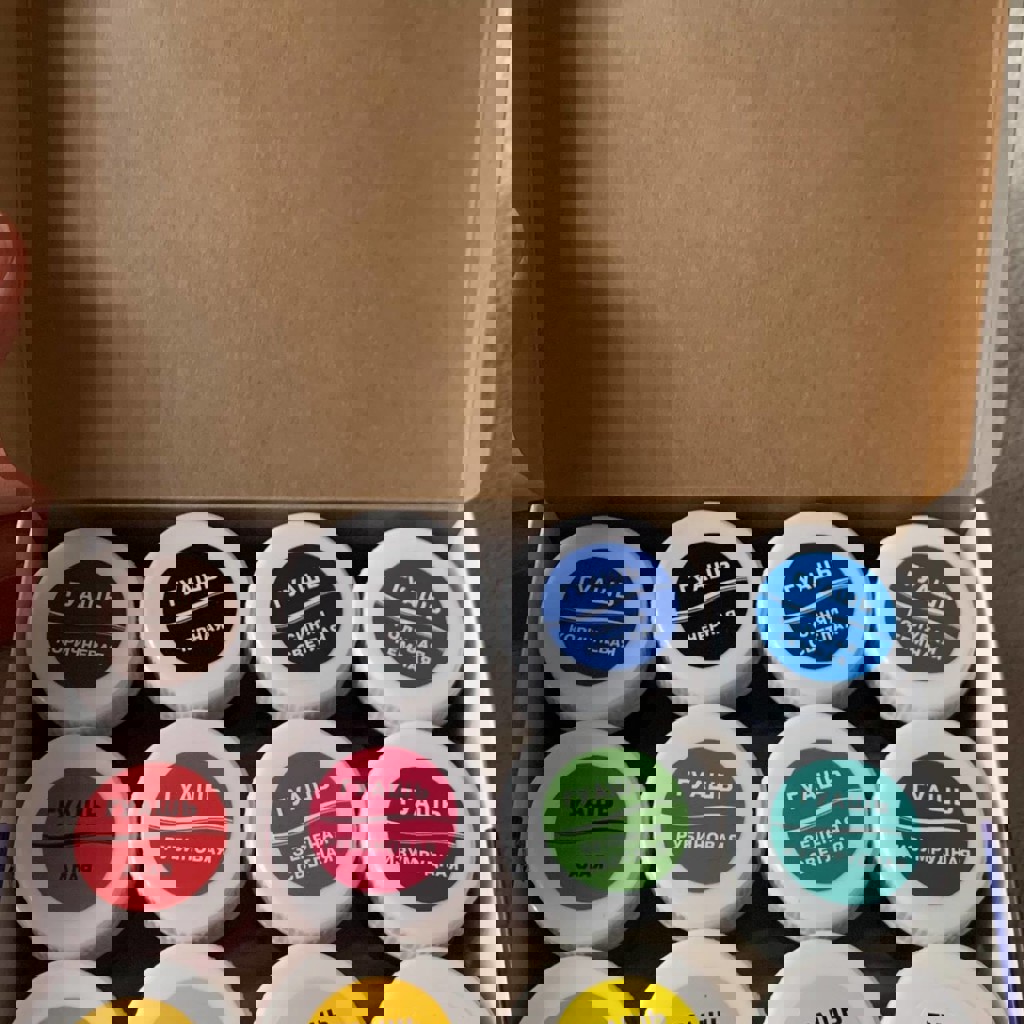 Гуашь 12 цветов