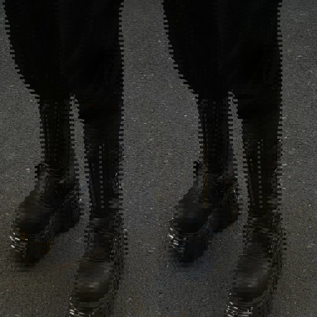 Винтажные ботинки New Rock