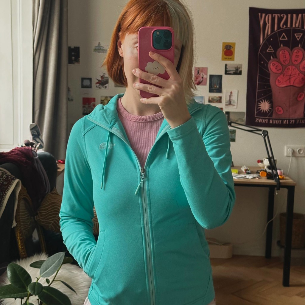Спортивная зипка North Face